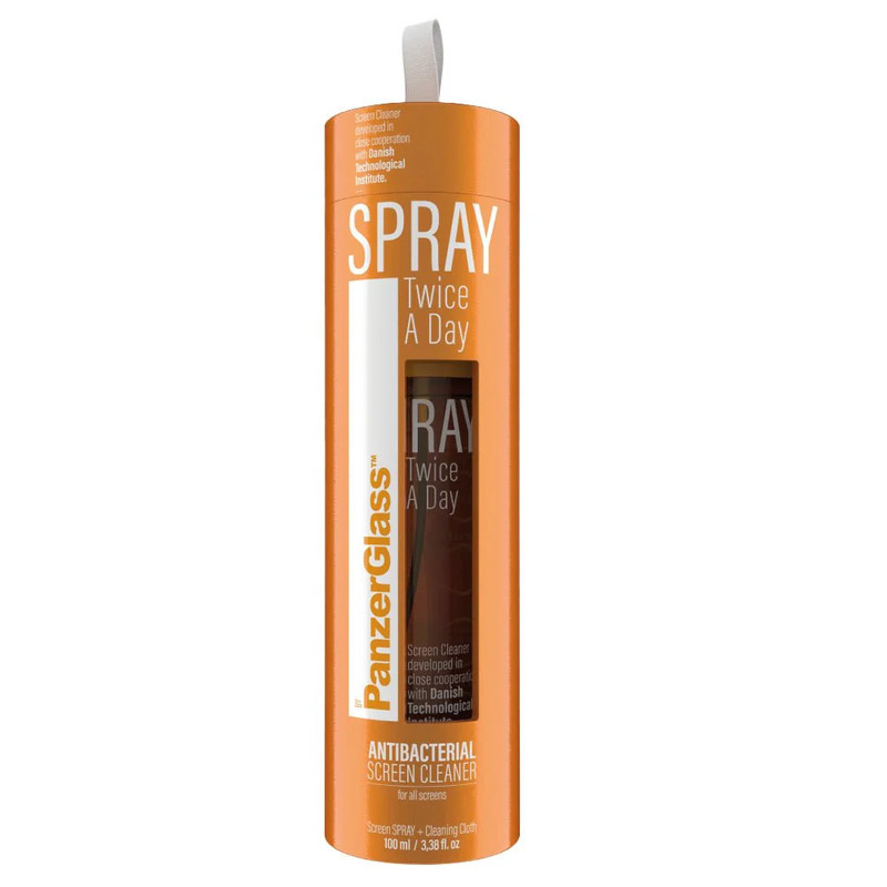 PanzerGlass Spray 100 ml Twice a Day for all Screens - رذاذ تنظيف شاشة